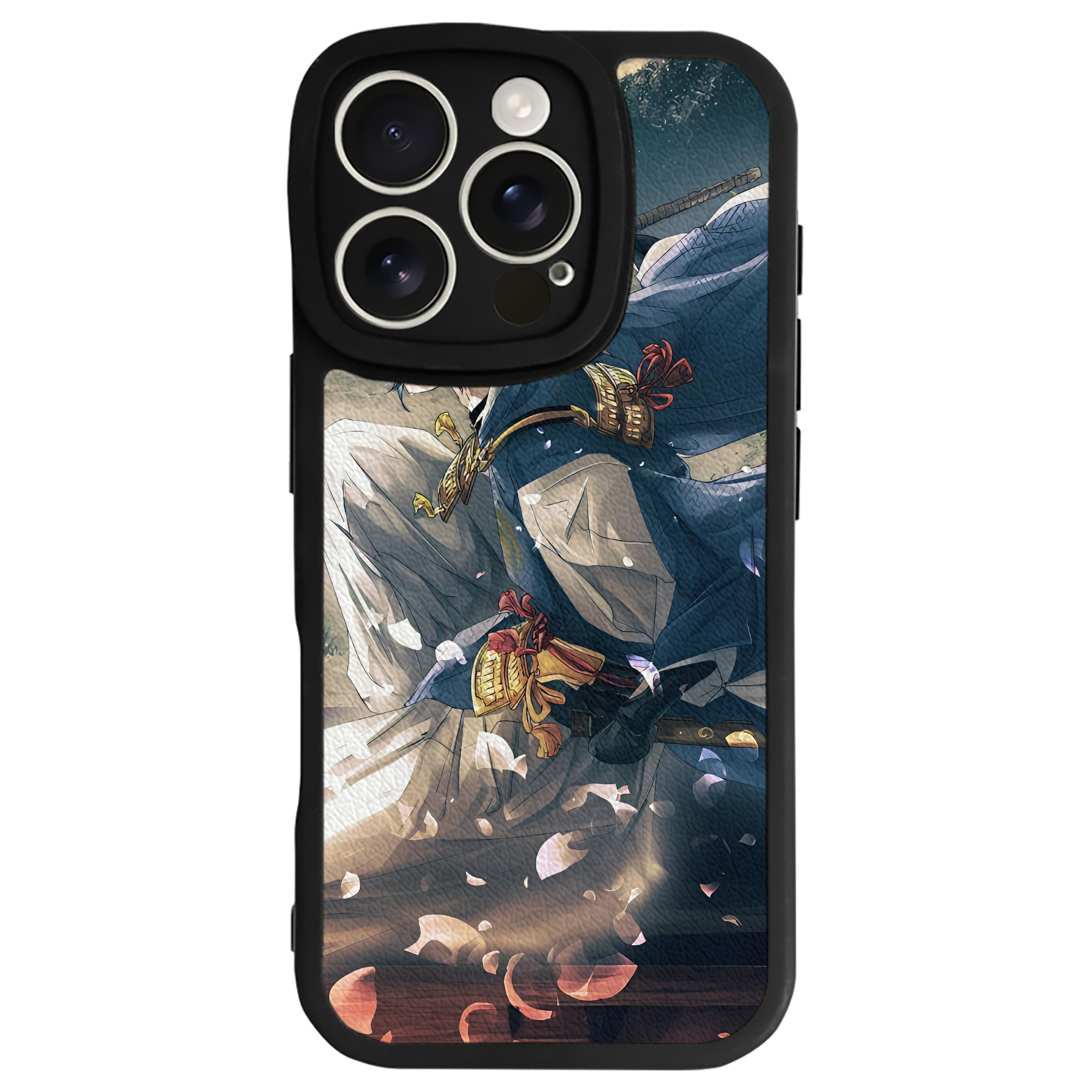 （画像用） 刀剣乱舞 Touken Ranbu 【iPhone 16シリーズ対応】シリコンスマホケース（レザー調） 材質：シリコン
